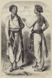 Bengal Sepoys out of Uniform